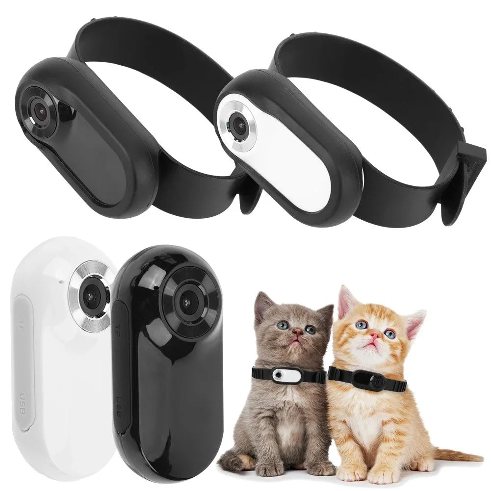 Magnetic Thumb Camera 4K HD Pet POV Camera Cat Perspective Action DV Cycling Recorder Portable Wearable Mini Sports Video Camera