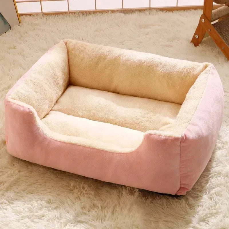 Bed for Cats Pet Products Cushions Kitten Winter Accessories Dog All Houses Supplies Things Accessory Habitats Basket House Beds